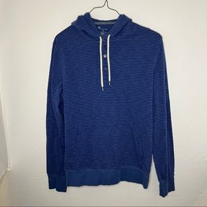 Gap Striped Hooded Sweatshirt